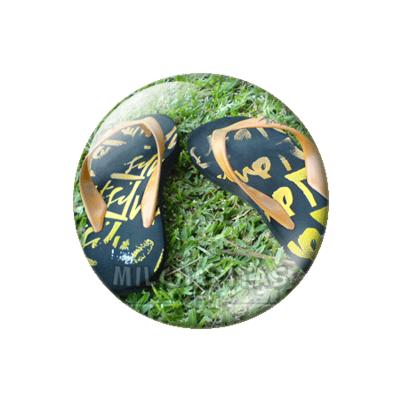 Chapa de Dibujos y Símbolos: Chanclas piscina