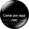 Chapa de Dibujos y Símbolos: Cortar por aquí