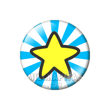 Chapa de Dibujos y Símbolos: Dibujo estrella