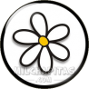 Chapa de Dibujos y Símbolos: Flor