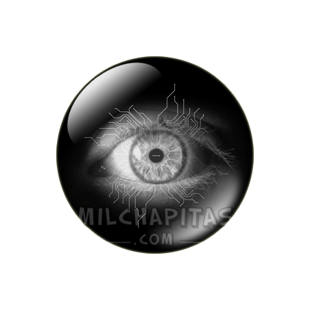 Ojo blanco y negro