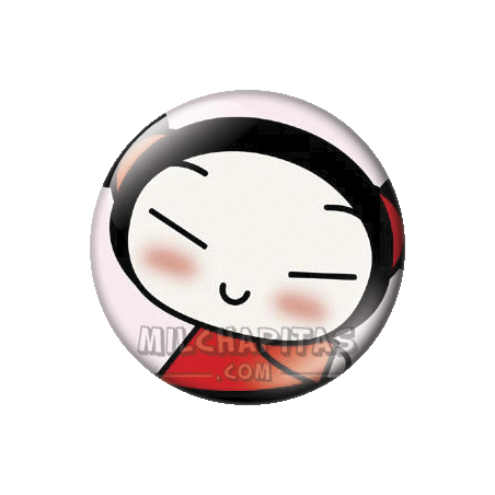 Pucca riéndose