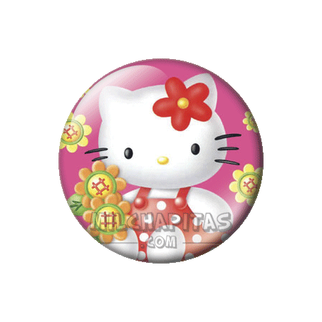 Chapa de Hello Kitty: Hello Kitty adornos