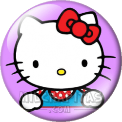 Hello Kitty asomada
