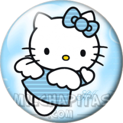 Hello Kitty celeste