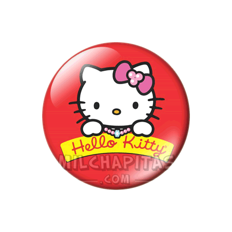 Chapa de Hello Kitty: Hello Kitty collar