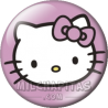 Chapa de Hello Kitty: Hello Kitty rosa