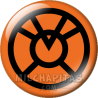 Chapa de Lantern Corps: Linterna naranja
