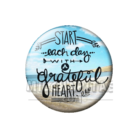 Chapa de Visto en Redes Sociales: Start each day TW