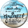 Chapa de Visto en Redes Sociales: Start each day TW