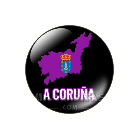 Chapa de Provincias: Provincia de A Coruña
