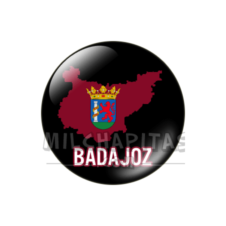 Chapa de Provincias: Provincia de Badajoz