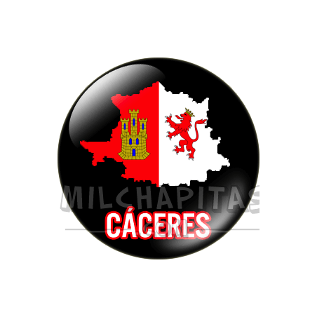 Chapa de Provincias: Provincia de Caceres