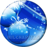 Chapa de Navidad: Bolas con estilo
