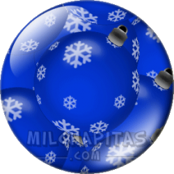 Bolas de Navidad azules
