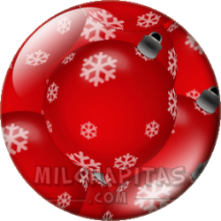 Bolas de Navidad rojas