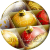 Chapa de Navidad: Caja de bolas
