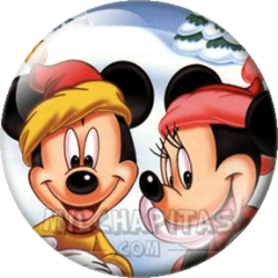Mickey y Minnie Navidad
