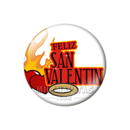 Chapa de San Valentín: Feliz San Valentín 3
