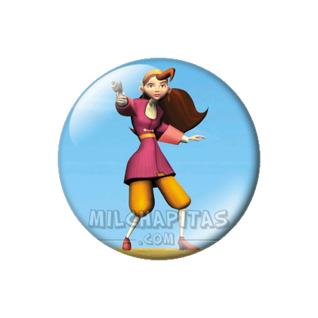 Chapa de Monkey Island: Elaine Marley