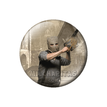 Chapa de Resident Evil: Motosierra