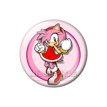 Chapa de Sonic: Amy