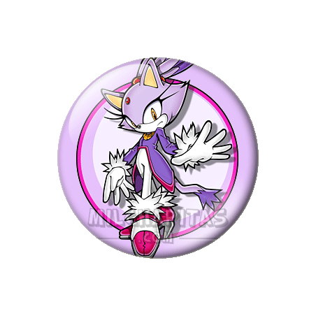 Chapa de Sonic: Blaze