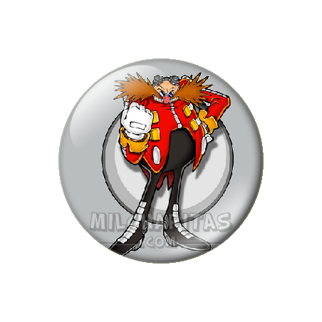 Chapa de Sonic: Eggman