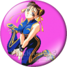 Chapa de Street Fighter: Chun Li derrotada