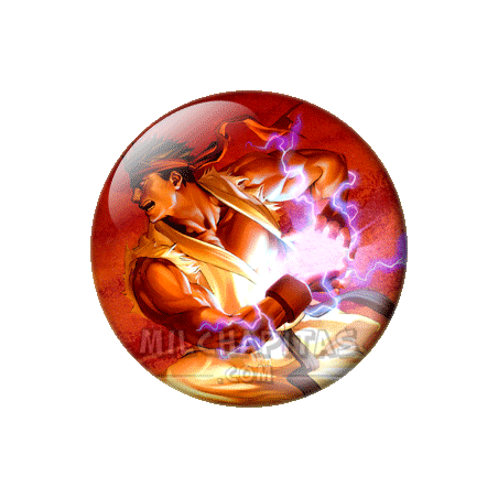 Chapa de Street Fighter: Ryu Hadouken!