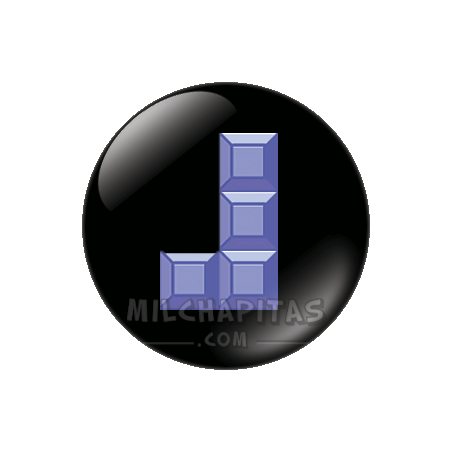 Chapa de Tetris: Tetrimino J