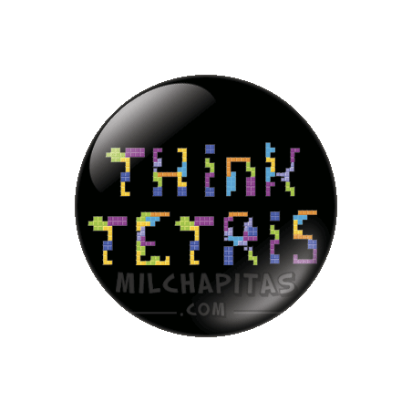 Chapa de Tetris: Think tetris