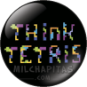 Chapa de Tetris: Think tetris