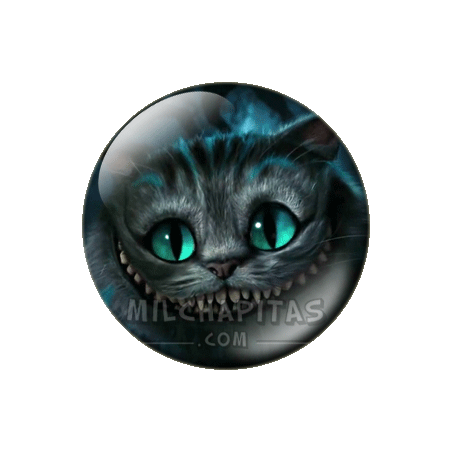 Chapa de Alicia en el País de las Maravillas: Gato de Cheshire 1