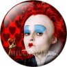 Chapa de Alicia en el País de las Maravillas: Reina de Corazones