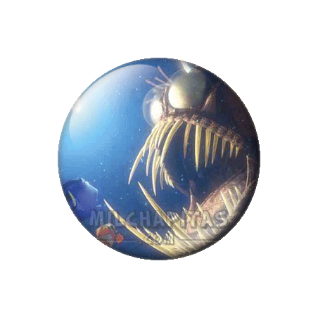 Chapa de Buscando a Nemo: Marlin y Dori en peligro