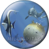 Chapa de Buscando a Nemo: Varios personajes juntos