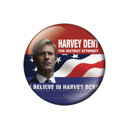 Chapa de El caballero oscuro: Harvey Dent