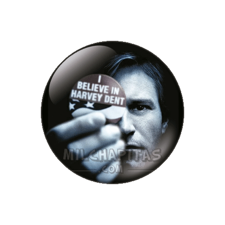 Chapa de El caballero oscuro: I believe in Harvey Dent