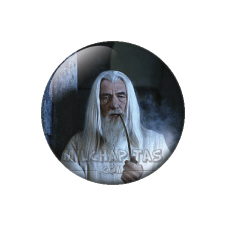 Chapa de El Señor de los Anillos: Gandalf el Gris