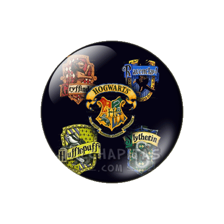 Chapa de Harry Potter: Casas de Hogwarts