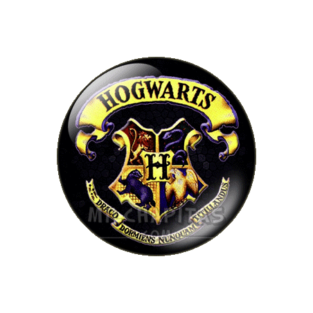 Chapa de Harry Potter: Escudo Hogwarts
