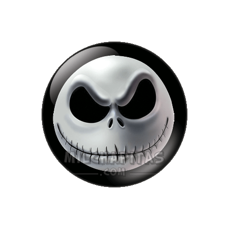 Chapa de Pesadilla antes de Navidad: Jack Skellington
