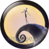 Chapa de Pesadilla antes de Navidad: Jack Skellington Cantando