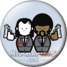 Chapa de Pulp Fiction: Vincent y Jules Dibujo