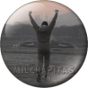 Chapa de Rocky Balboa: Rocky brazos levantados