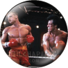 Chapa de Rocky Balboa: Rocky vs Ivan Drago