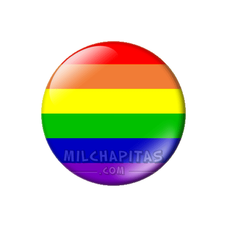 Chapa de Reivindicativas: Bandera Orgullo Gay