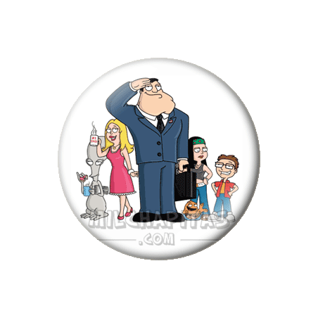 Chapa de American Dad: Familia AD