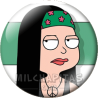 Chapa de American Dad: Hayley AD